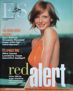 <!--2003-01-17-->Evening Standard magazine - Olivia Inge cover (17 January 