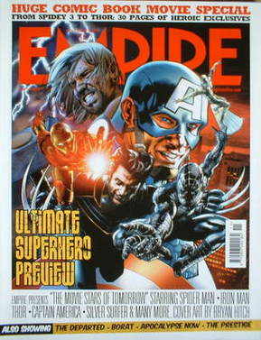 Empire magazine - Ultimate Superhero cover (November 2006 - Issue 209)