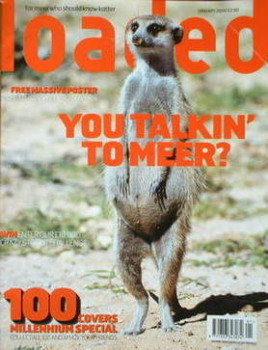 Loaded magazine - Meerkat cover (January 2000)