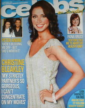 Celebs magazine - Christine Bleakley cover (14 September 2008)