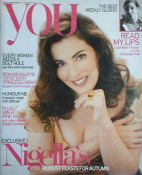You magazine - Nigella Lawson cover (10 September 2006)