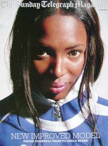 The Sunday Telegraph magazine - Naomi Campbell cover (27 July 2003)