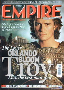 <!--2004-06-->Empire magazine - Orlando Bloom cover (June 2004 - Issue 180)
