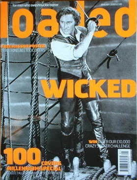 Loaded magazine - Errol Flynn cover (January 2000)