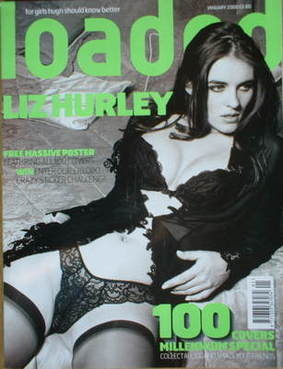 Loaded magazine - Liz Hurley cover (January 2000)