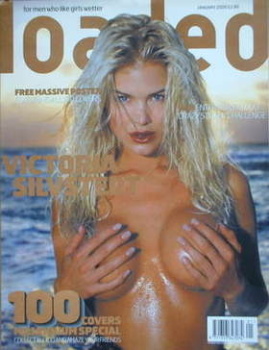 Loaded magazine - Victoria Silvstedt cover (January 2000)