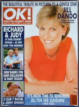 OK! magazine - Jill Dando cover (13 July 2001 - Issue 272)