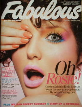 Fabulous magazine - Helen Flanagan cover (29 March 2009)