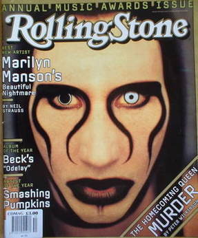 Rolling Stone magazine - Marilyn Manson cover (23 January 1997)
