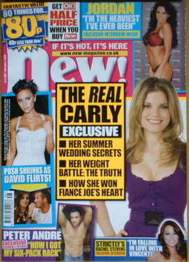 New magazine - 1 December 2008 - Carly Zucker cover