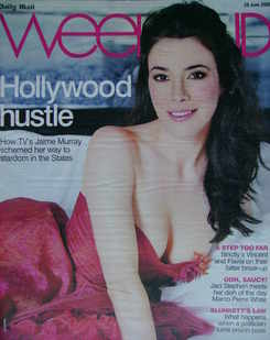 Weekend magazine - Jaime Murray cover (28 June 2008)