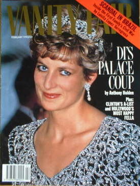 Vanity Fair magazine - Princess Diana cover (February 1993)