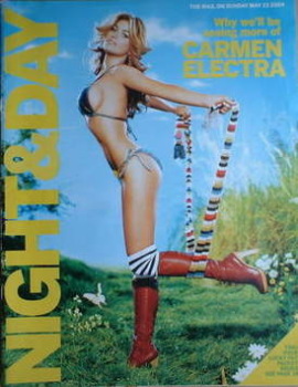 Night & Day magazine - Carmen Electra cover (23 May 2004)