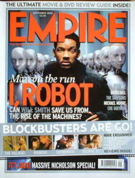 Empire magazine - Will Smith cover (September 2004 - Issue 183)