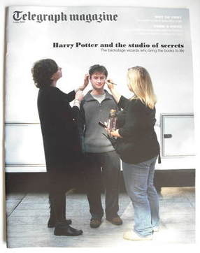 <!--2009-07-04-->Telegraph magazine - Daniel Radcliffe cover (4 July 2009)
