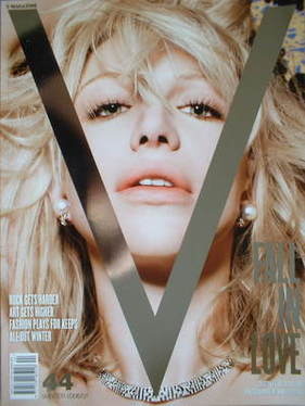 V magazine - Winter 2006/2007 - Courtney Love cover