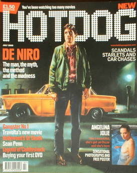 Hotdog magazine - Robert de Niro cover (July 2000 - Issue 1)