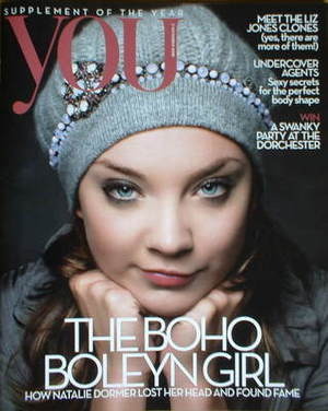 <!--2008-11-02-->You magazine - Natalie Dormer cover (2 November 2008)