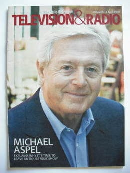 Television&Radio magazine - Michael Aspel cover (29 March 2008)