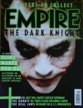 Empire magazine - Heath Ledger The Dark Knight / Joker cover (July 2008 - Issue 229)