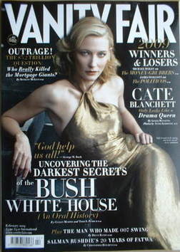 Vanity Fair magazine - Cate Blanchett cover (February 2009)