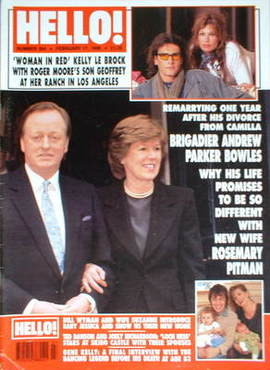 Hello! magazine - Andrew Parker Bowles cover (17 February 1996 - Issue 394)