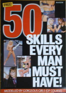 MAXIM supplement - 50 Skills Every Man Must Have