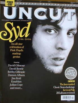 Uncut magazine - Syd Barrett cover (September 2006)