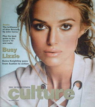 <!--2005-10-02-->Culture magazine - Keira Knightley cover (2 October 2005)