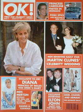 OK! magazine - Princess Diana cover (22 August 1997 - Issue 73)
