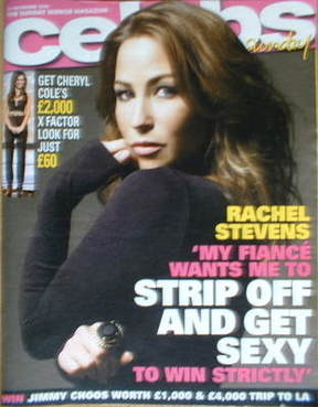 <!--2008-11-16-->Celebs magazine - Rachel Stevens cover (16 November 2008)