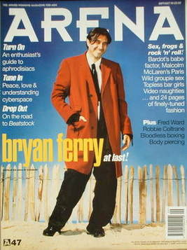 <!--1994-09-->Arena magazine - September/October 1994 - Bryan Ferry cover