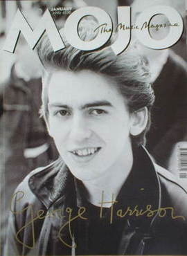 MOJO magazine - George Harrison cover (January 2002 - Issue 98)