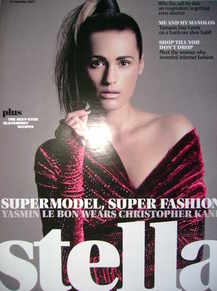 Stella magazine - Yasmin Le Bon cover (16 September 2007)