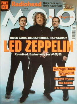 MOJO magazine - Led Zeppelin cover (June 2003 - Issue 115)