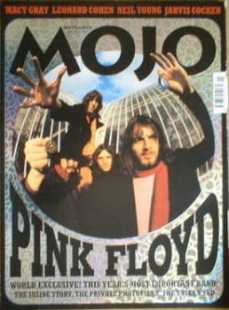 MOJO magazine - Pink Floyd cover (November 2001 - Issue 96)