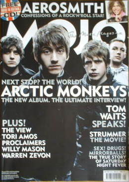 <!--2007-05-->MOJO magazine - Arctic Monkeys cover (May 2007 - Issue 162)