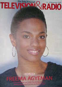Television&Radio magazine - Freema Agyeman cover (22 November 2008)