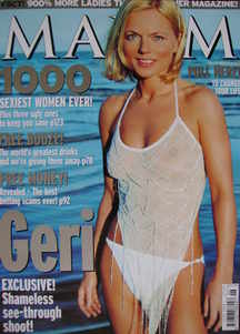 <!--2001-06-->MAXIM magazine - Geri Halliwell cover (June 2001)