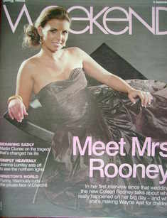 Weekend magazine - Coleen Rooney cover (6 September 2008)