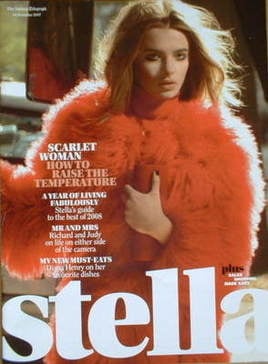 Stella magazine - Scarlet Woman cover (30 December 2007)