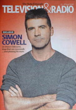 Television&Radio magazine - Simon Cowell cover (12 April 2008)