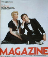 <!--2007-12-15-->The Times magazine - David Tennant and Kylie Minogue cover (15 December 2007)