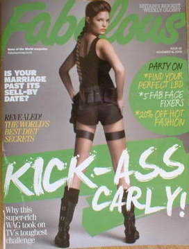 <!--2008-11-16-->Fabulous magazine - Carly Zucker cover (16 November 2008)