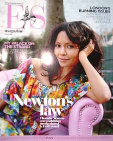 Evening Standard magazine - Thandie Newton cover (25 April 2008)