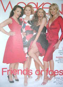 Weekend magazine - Sex And The City girls cover (24 May 2008)