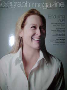 Telegraph magazine - Meryl Streep cover (6 December 2008)