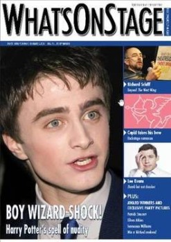 What's On Stage magazine - Daniel Radcliffe cover (February 2007 - Issue 69)
