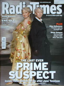 Radio Times magazine - Helen Mirren cover (14-20 October 2006)