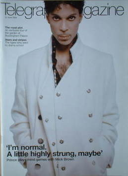<!--2004-06-12-->Telegraph magazine - Prince cover (12 June 2004)